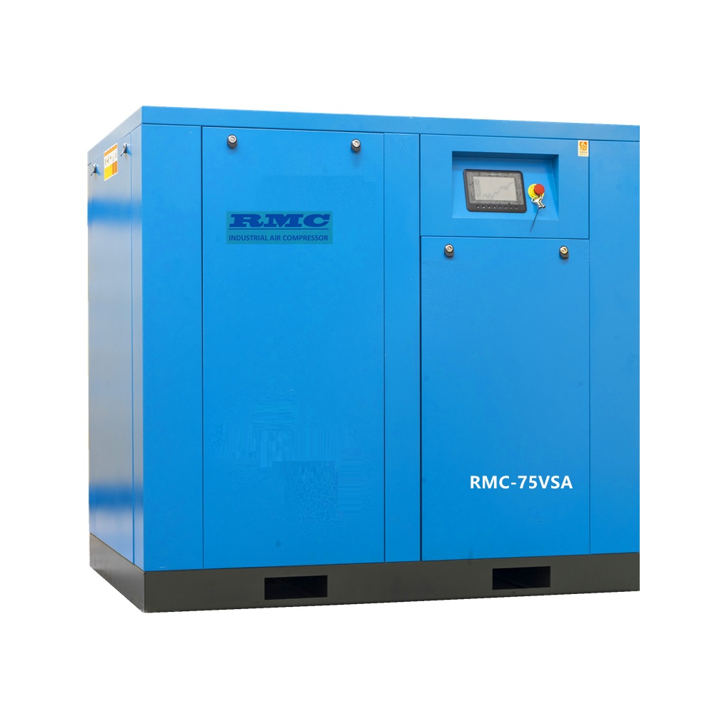 75kw direct driven screw air compressor